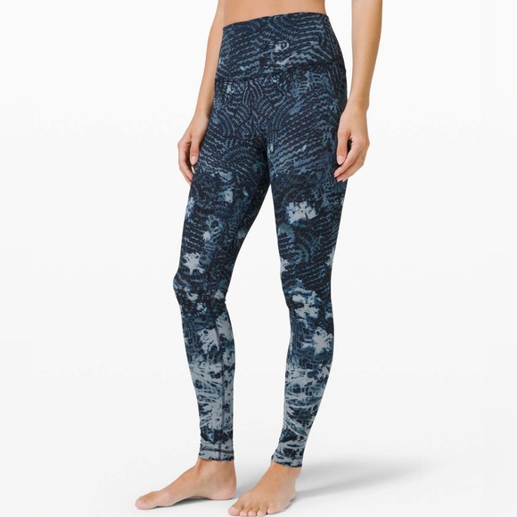 lululemon Align Pant 28" *Engineered Print Color: Indigo Lace Starlight Multi - Picture 2 of 7